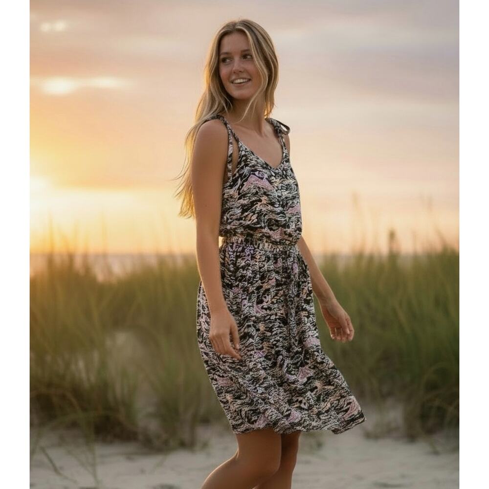 Patagonia Pataloha Tie Dress Small Resortwear Hawaiian Sundress Pockets 2022